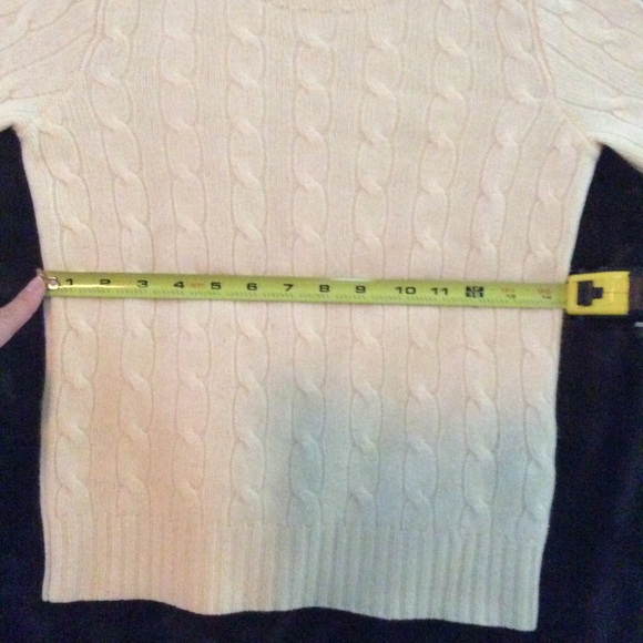 Ralph Lauren Cashmere Cableknit Sweater - Picture 4 of 8